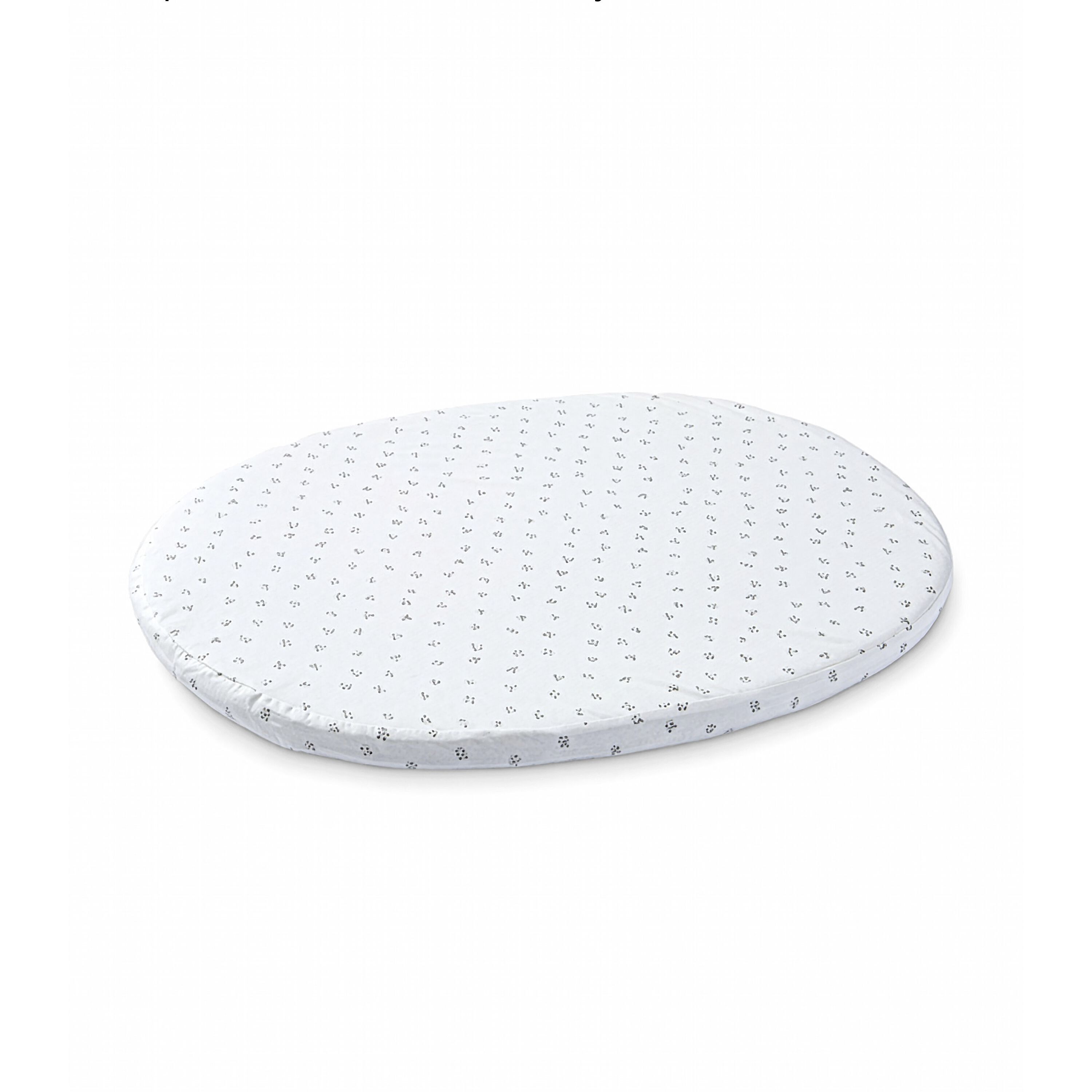 Stokke® Sleepi™ Mini Fitted Sheet Pehr Grey Dotty, Grey Dotty, mainview